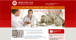 Desktop Screenshot of mercurytax.ca